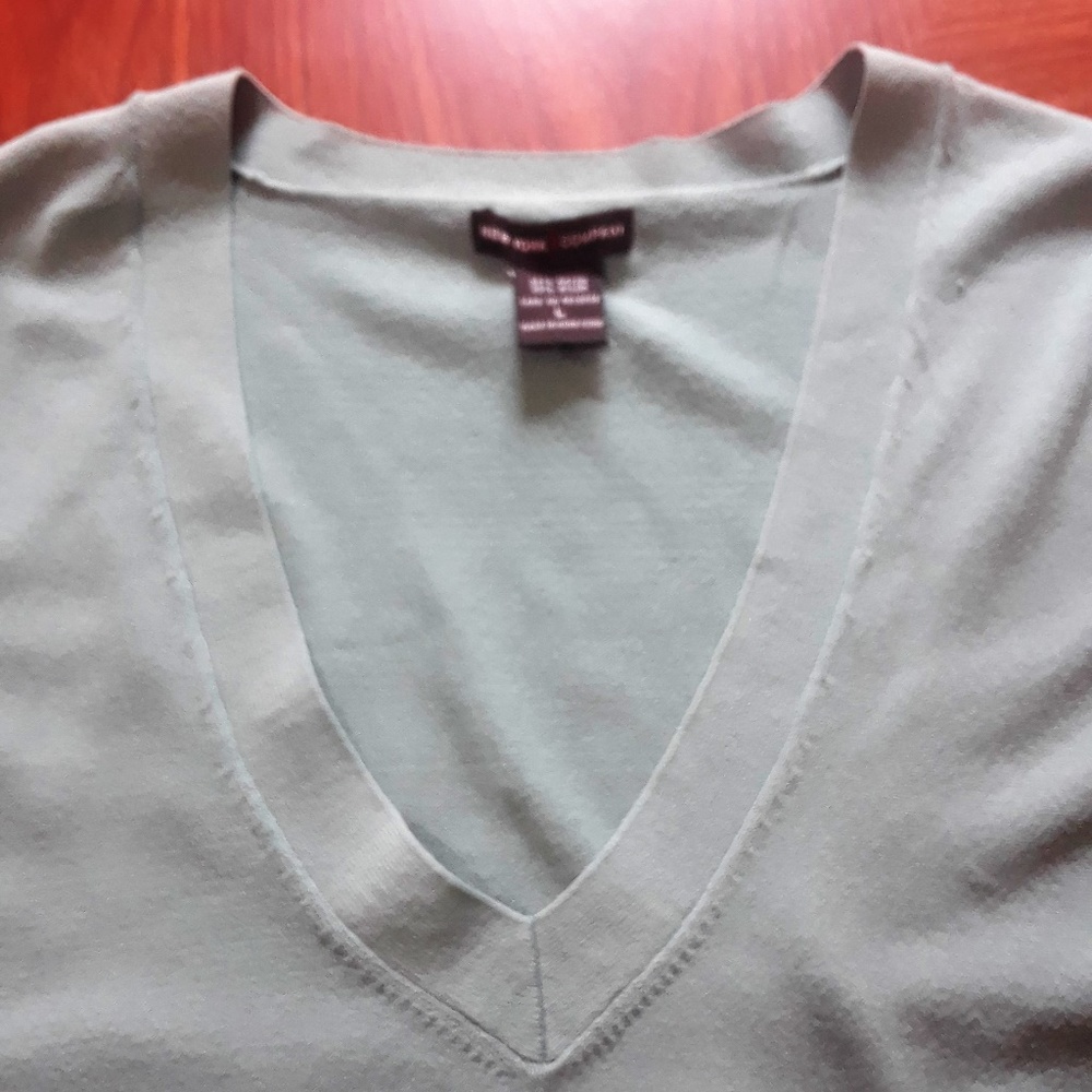 New York Co Women's Size L Knit Top